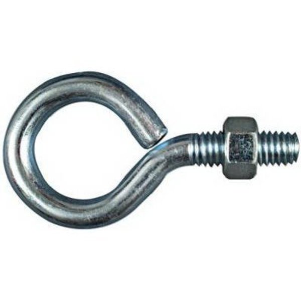 National Mfg/Spectrum Brands Hhi Eye Bolt 3/8"-16, 1 in ID, Steel, Zinc Plated N221-259